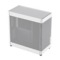 游戏帝国（GAMEMAX）冰魔方mesh纯白机箱立体散热台式电脑箱(atx/Type-C/镂空通风/4090/240水冷） 冰魔方升级版|华硕白