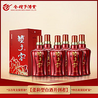 金种子 红花 种子窖 52%vol 浓香型白酒 460ml*6瓶 整箱装