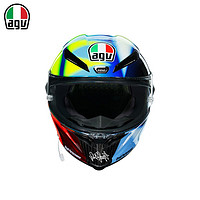 AGV PISTA GP RR意大利进口碳纤维头盔全盔摩托车机车跑盔四季限量版 SOLE LUNA 2021 XL（适合60-62头围）