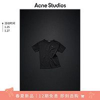 Acne Studios 童装秋冬男童女童圆领T恤DL0034 黑色 8-10
