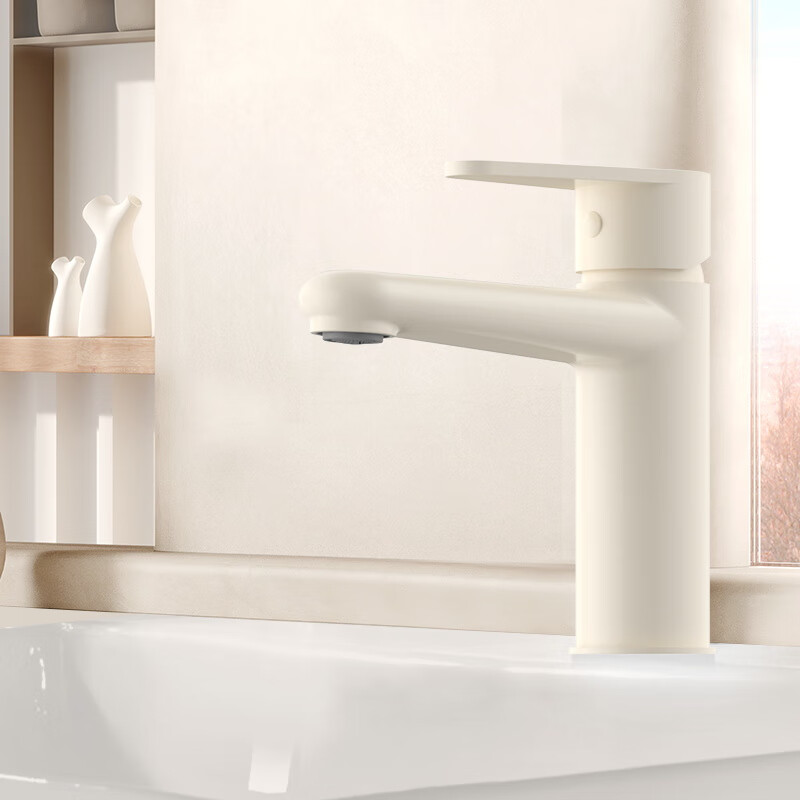 日丰卫浴 RIIFO日丰卫浴 RIIFO浴室柜组合陶瓷一体洗漱台卫生间洗脸盆洗手台盆柜套装浴室柜 奶白冷热龙头【搭配购立省30】