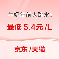 牛奶年前大跳水！价格直逼3年前绝对值！！