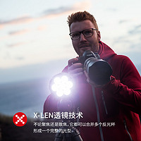 LEDLENSER莱德雷神德国X21R强光巡逻超大手电筒户外隧道工矿远射