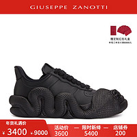 GIUSEPPE ZANOTTI 朱塞佩 萨诺第 GZ男士SS22春夏新款潮酷Cobras低帮运动鞋 001黑色 42