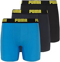 PUMA 彪马 男式 3 件装高性能平角内裤