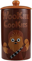 MARVEL 漫威 Star Wars for Pets Chewbacca Wookiee 饼干狗狗*罐 | 10 x 5 陶瓷丘巴卡狗*罐带盖,可用洗碗机清洗