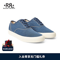 RRL男女同款 经典款帆布运动鞋RL93003 400-皇室蓝 7 D
