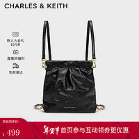 CHARLES & KEITH CHARLES&KEITH24;春季迷你流浪包单肩斜挎包包女包双肩包女士CK2