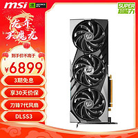 MSI 微星 魔龍 GeForce RTX 4070 Ti SUPER 16G GAMING