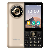 酷派（Coolpad）金世纪Y60 5G手机 琥珀金