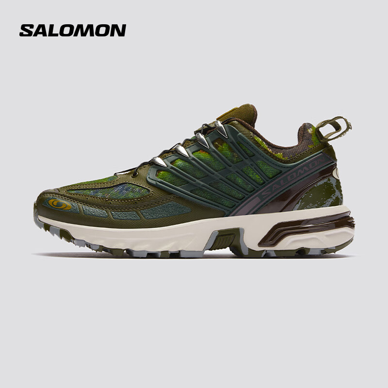 萨洛蒙（Salomon）男女款 户外运动潮流休闲轻量稳定越野休闲鞋 ACS PRO MOUNTAIN 深橄榄绿 473602 7.5 (41 1/3)
