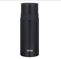 THERMOS 膳魔師 水杯 不銹鋼細長型水杯 啞光黑色 350ml FFM-351 MTBK