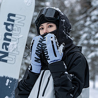 南恩NANDN滑雪手套内置护腕单板防水男刻滑凯夫拉双板女滑雪手套
