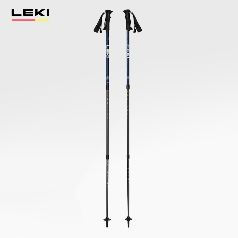 LEKI 户外铝合金伸缩内锁便携登山杖老鹰徒步杖