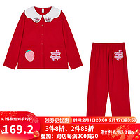 SPAO皮克斯毛毛狂欢系列20闺蜜款睡衣套装SPPPD1CD04 红色 165/88A/M