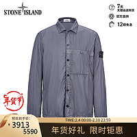 STONE ISLAND石头岛  791510525 无帽系扣外套 灰色 XL