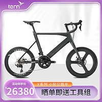 TERN燕鸥Tern  Surge  X 451轮组22速铝合金小轮公路车碳纤维前叉 黑色 451