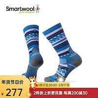 Smartwool 徒步功能轻量减震玛格丽特中筒袜防寒保暖美利奴羊毛袜女机洗1586 拉古纳蓝J96 M（适合脚码38-41）