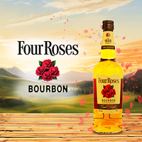 杰克丹尼 四玫瑰波本威士忌Four Rose Whisky 美國洋酒40度700ml