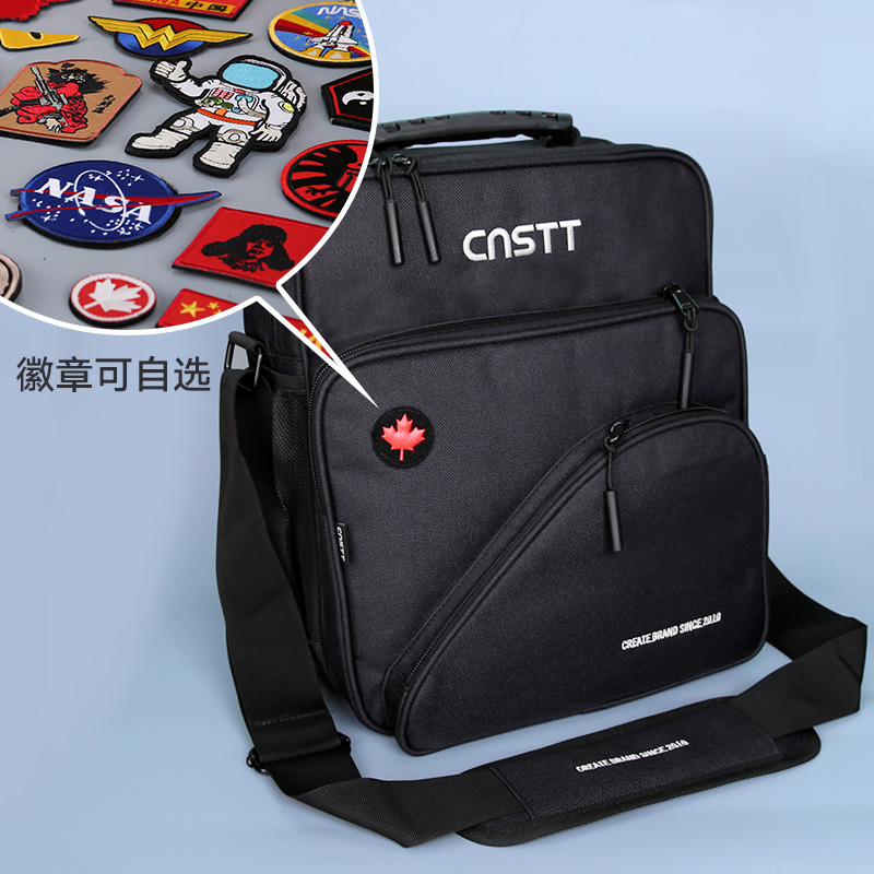 CnsTT凯斯汀乒乓球拍包精选版单肩暗夜迷踪乒乓运动包大容量 暗夜迷踪（精选版）+自选徽章