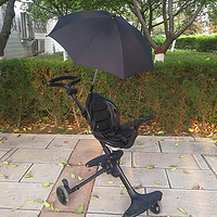 elittile遛娃通用遮阳伞 遮阳伞黑色