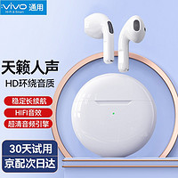 VIKEN 维肯 vivo适用蓝牙耳机无线x70prox60x27x23x20x21x50/iQOO8/7Neo5维肯 游戏/吃鸡无感延迟 VIVOY53s/Y52s/S10pro/S9