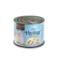 LEONARDO 小李子猫罐头里奥纳多 成猫幼猫主食罐 德国猫湿粮 菲力系列 鲱鱼口味 200g/罐