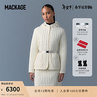 Mackage 复古绗缝系列-女士 SIAN保暖羽绒服24早春 奶油白 M