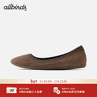 Allbirds Tree Breezers （）夏平底鞋软底舒适休闲鞋通勤女鞋芭蕾鞋 24年-巧克力棕 40 女码