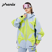 phenix PHETI雪怪系列男女单双板滑雪服户外防水硬壳外套 月灰 S