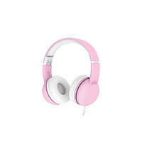 iclever 可折叠头戴式耳机粉色时尚日常百搭休闲舒适