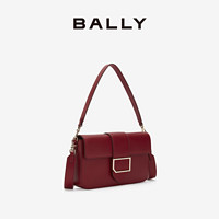 BALLY 巴利 女士紅色皮革斜挎包6302598