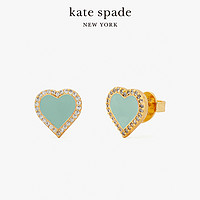 Kate Spade ks take heart 心形耳钉精致小巧可爱女