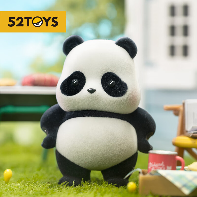 52TOYS Panda Roll日常第二弹系列熊猫盲盒潮玩摆件手办整盒8只