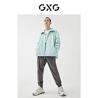 GXG男装【生活系列】22年春季趣味谈格系列立领夹克