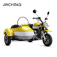 JINCHENG 金城 摩托小猴子小金童JC70B-9边三轮摩托车侉子车 黄色