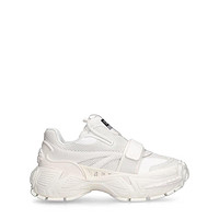 OFF-WHITE 奢侈品潮牌 男士 GLOVE科技织物一脚蹬运动鞋 白色 40 IT