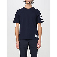 Thom Browne 奢侈品潮牌 男士 MEN THOM BROWNE T恤 MJS246A07323 BLUE 4