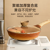 Amercook 阿米尔 陶土煎锅+锅盖 26cm