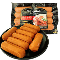 Smithfield 史蜜斯猪肉早餐肠208g*2包 煎炸 涮烤 美式香肠