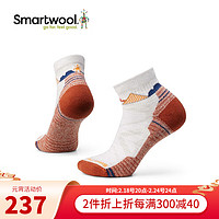 SMARTWOOLSmartwool美利奴羊毛袜女士徒步功能轻量及踝袜运动袜2177 灰色069 S（适合脚码34-37）