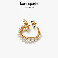 Kate Spade ks dazzling dragon 环形耳钉耳环精致女