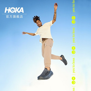 HOKA ONE ONE 男女款舒缓TC运动徒步鞋RESTORE TC舒适缓震透气 黑色