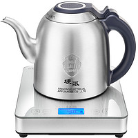 SEKO 新功 G35底部全自动上水烧水壶泡茶专用电热水壶不锈钢电茶炉