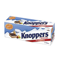 knoppers德国牛奶榛子巧克力威化饼干375g