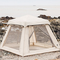 POLARIS 韓國polaris摩羯座帳篷戶外折疊便攜式加厚防雨全自動帳篷3-4人