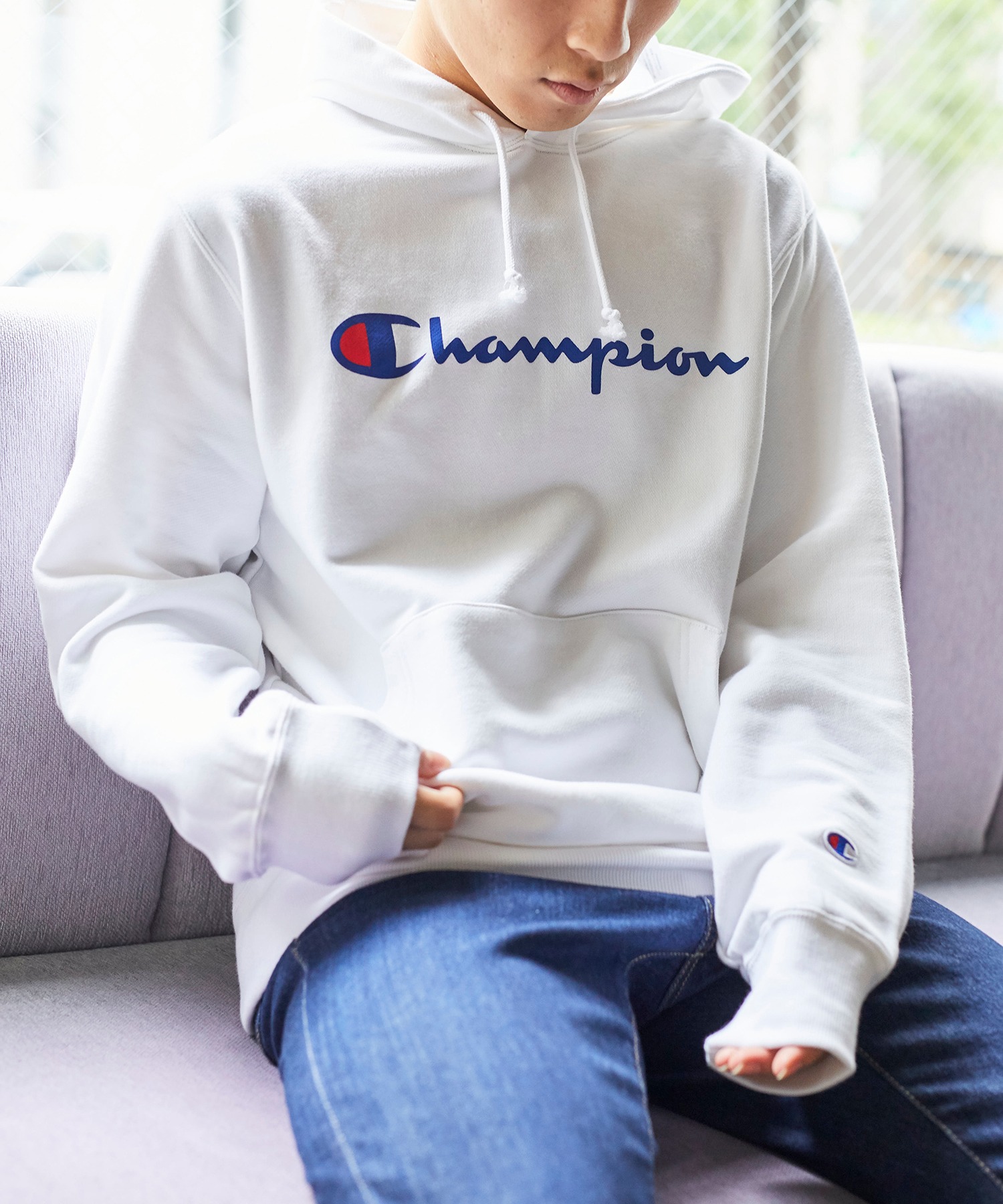 Champion 冠军 套头连帽卫衣