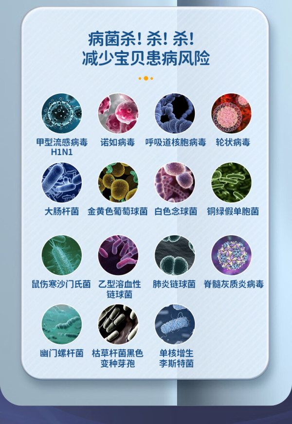 苏泊尔 奶瓶消毒器带烘干消毒柜婴儿紫外线消毒锅多功能大容量22L XD08