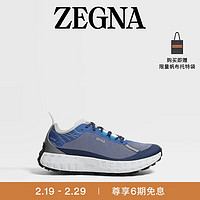 杰尼亚男鞋春季 x norda™ 001 深蔚蓝色科技面料运动鞋LHNRD-S5631Z-BCP-5.5