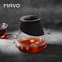 MAVO晶芝咖啡分享壶 手冲咖啡云朵壶分享杯 家用耐热玻璃咖啡器具